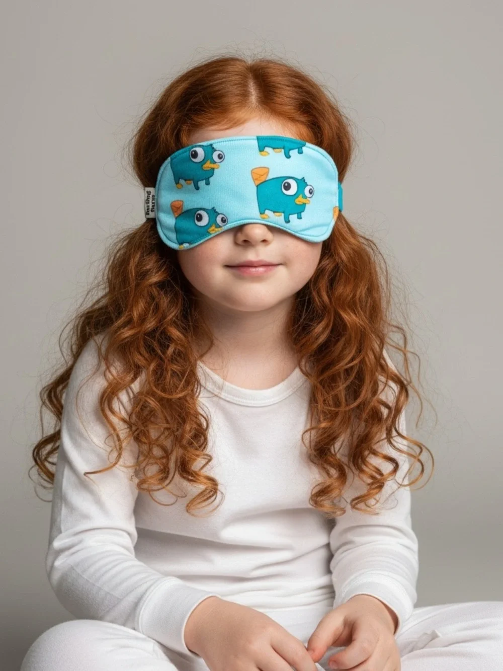 Platypus Print Kids Sleep Mask